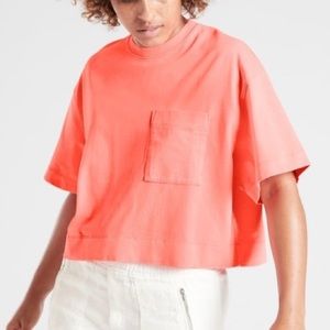 Athleta Classic Crop Tee - XS